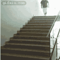 男子走酷 楼梯步 (点击浏览下一张趣图)