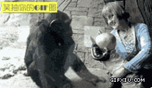 搞笑的黑猩猩不让外国宝宝看他了(点击浏览下一张趣图)