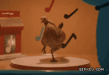  雷人的鸡子在跳舞：好欢乐的鸡啊~(点击浏览下一张趣图)