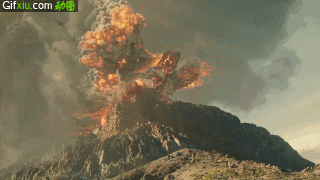 火山喷发动态图片(点击浏览下一张趣图)