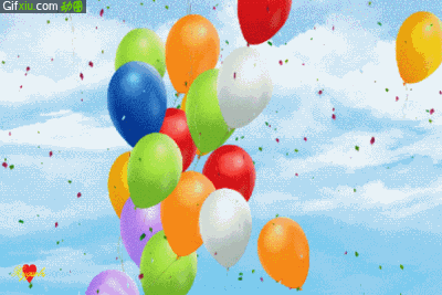 放飞气球的动态图片(点击浏览下一张趣图)