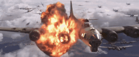 飞机大战爆炸图片素材(点击浏览下一张趣图)