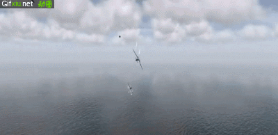 战斗机空中翻转动态图片(点击浏览下一张趣图)