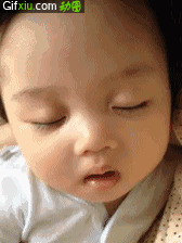 小宝宝打瞌睡的搞笑动态图片(点击浏览下一张趣图)