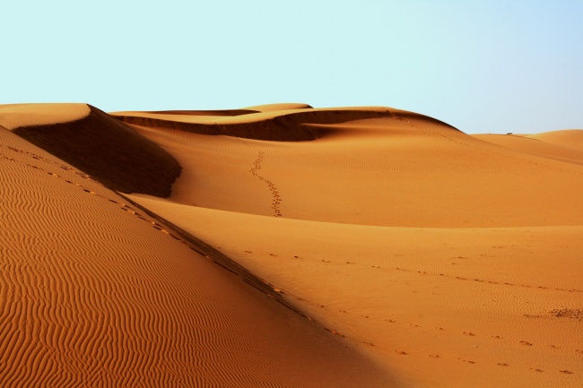 荒漠沙丘图片(点击浏览下一张趣图)