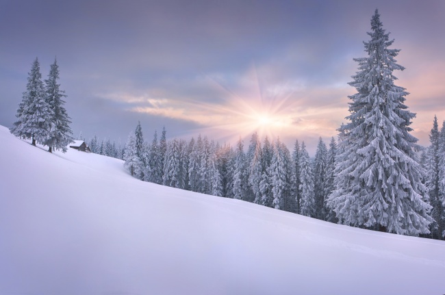 雪景图片背景(点击浏览下一张趣图)