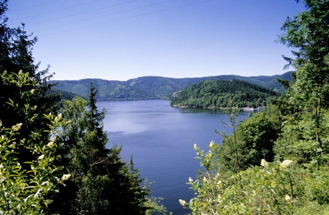 户外绿树湖泊风景图片(点击浏览下一张趣图)