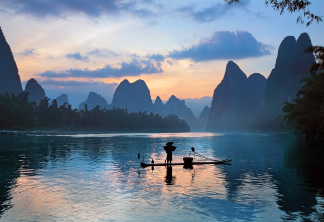桂林山水风景摄影图片(点击浏览下一张趣图)
