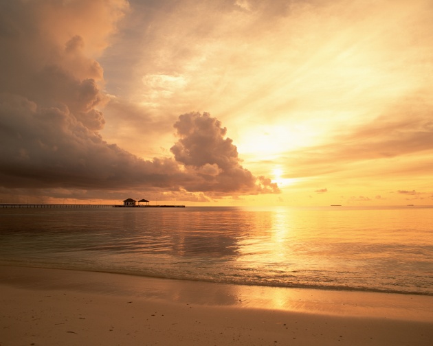 海边的夕阳图片(点击浏览下一张趣图)
