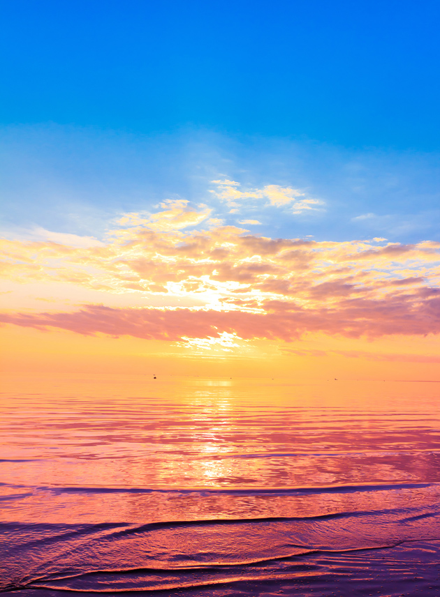 高清海边夕阳图片(点击浏览下一张趣图)