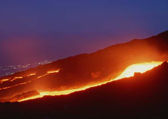 火山熔岩(点击浏览下一张趣图)