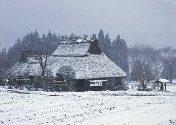 雪中房屋图片(点击浏览下一张趣图)