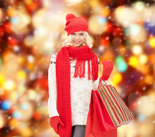 冬季购物美女图片(点击浏览下一张趣图)