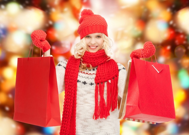 冬季购物美女图片(点击浏览下一张趣图)