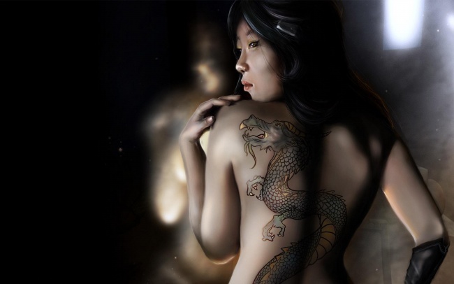 纹身美女人体艺术图片(点击浏览下一张趣图)