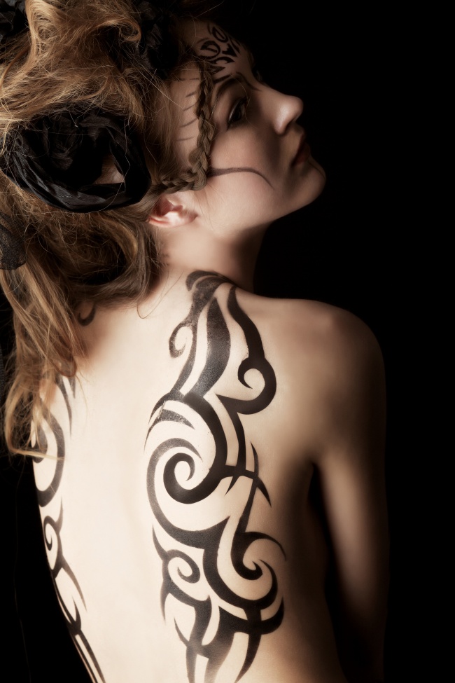 人体艺术纹身图片(点击浏览下一张趣图)