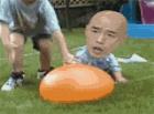 金馆长日本男优周杰伦玩气球