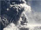 超级火山喷发壮观动态图片