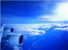航空蓝天白云图片