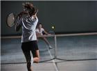 打网球健身运动图片