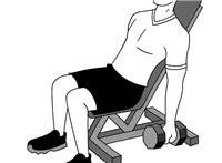 手臂训练健身动作示范(gif)
