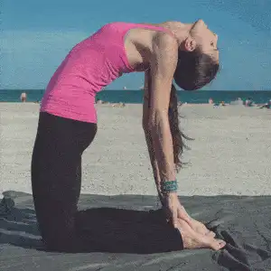 超薄女裤做瑜伽图片gif动态图